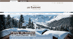 Desktop Screenshot of hotel-les-sherpas.com